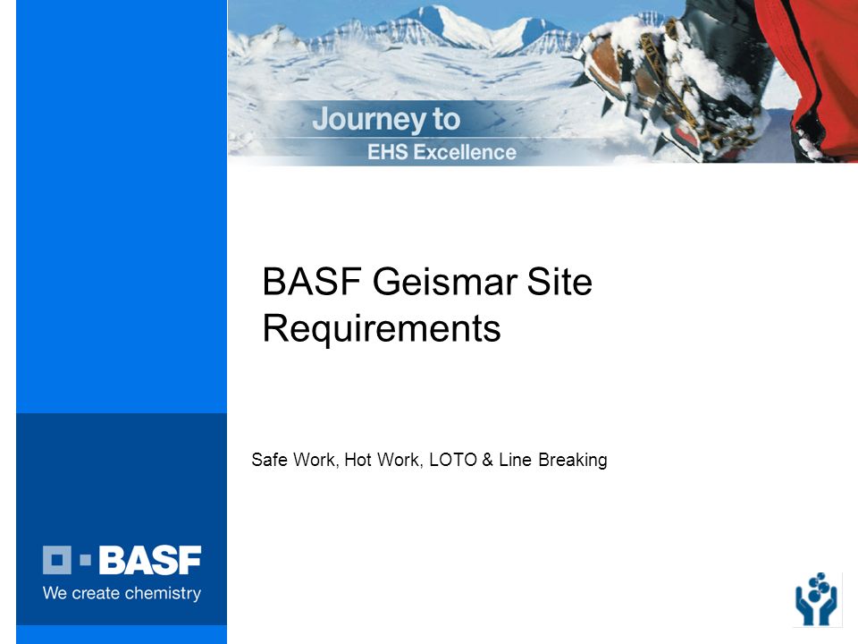 BASF Geismar Site Requirements