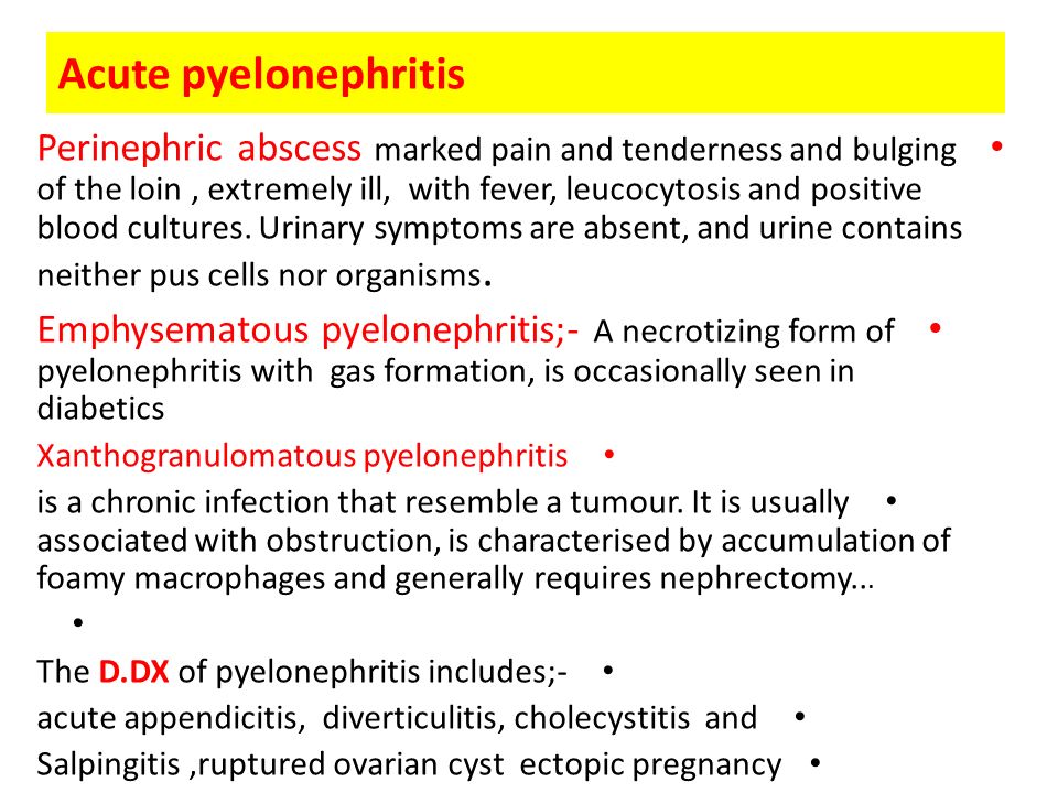 Acute перевод. Pyelonephritis treatment. Pyelonephritis Symptoms.