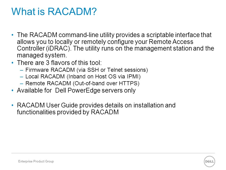 Is It Possible To Get The Version And Set Up Drac Idrac Remotely