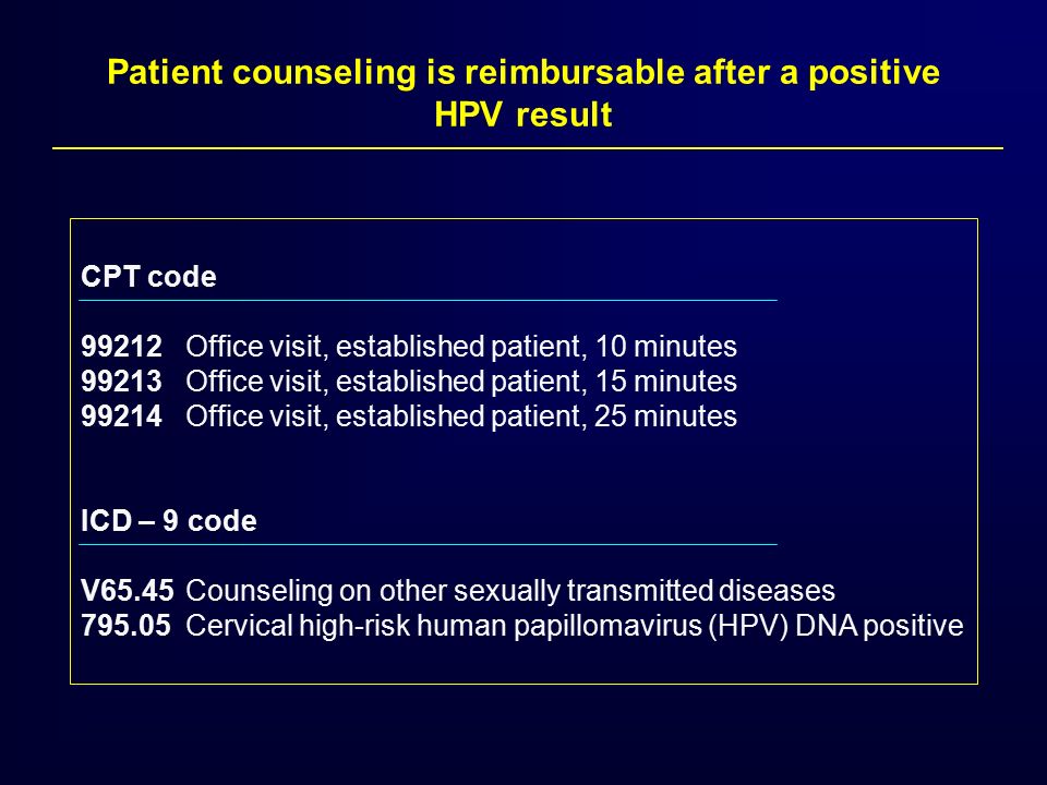 hpv high risk cpt