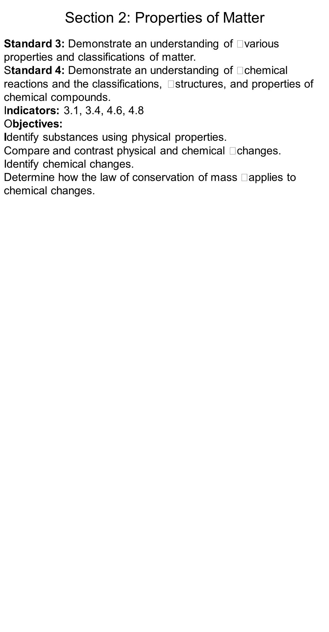 Classifying matter worksheet physical and chemical changes answers