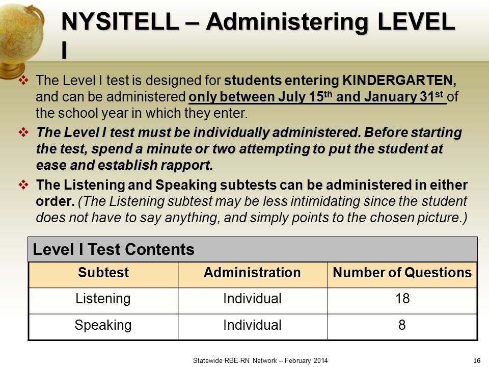 Nysitell Conversion Chart