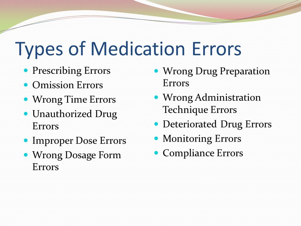 Medication Error