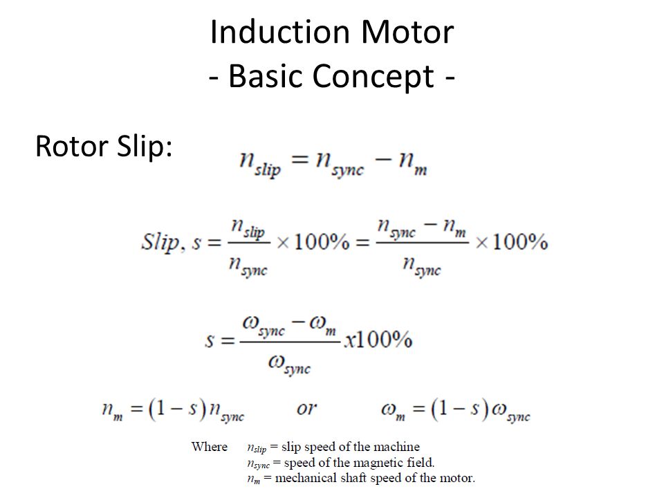 SMJE 2103 Induction Motor. - ppt video online download