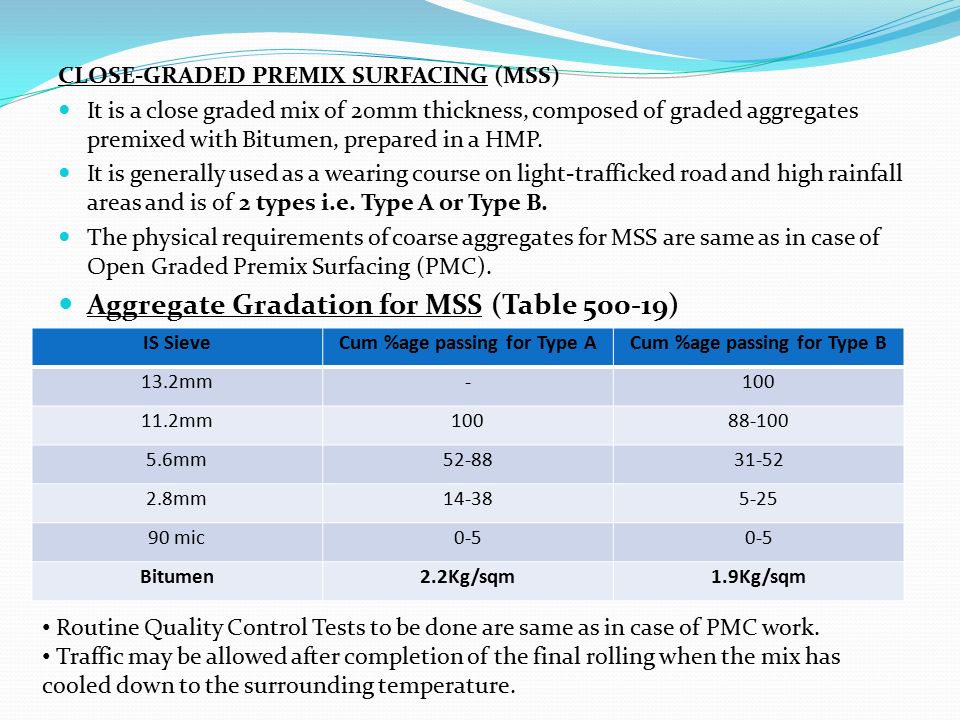 Specifications Quality Requirements Pertaining To Construction Of Sub Grade Sub Base Base Bt Works In Flexible Pavements By Hiralal Agrawal Executive Ppt Download