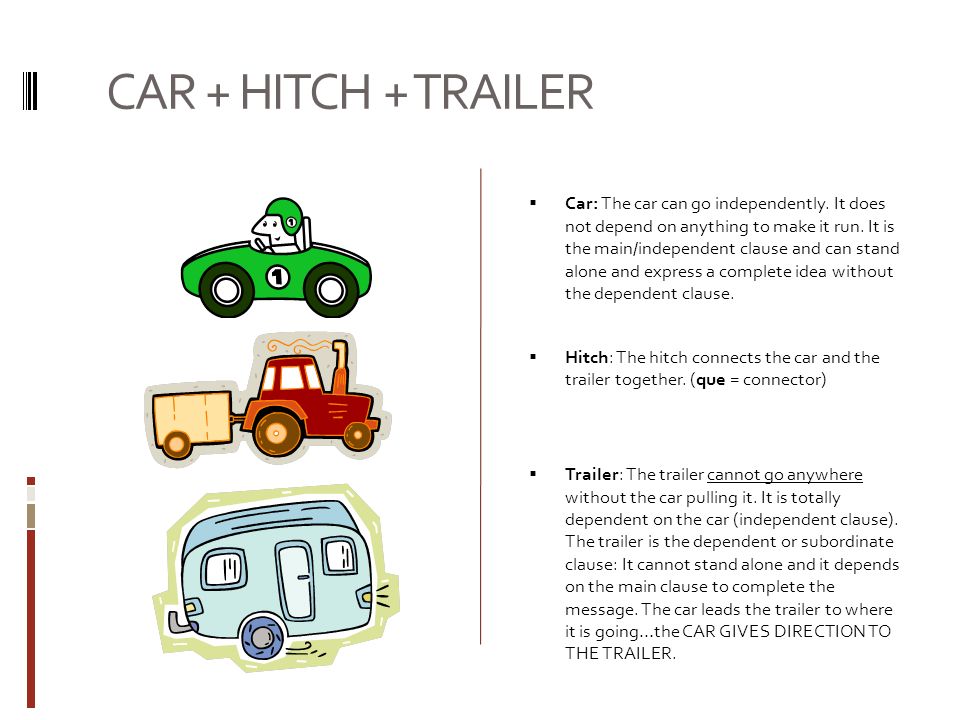 CAR + HITCH + TRAILER