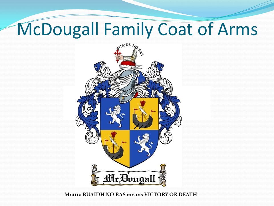 McDougall Family Coat of Arms
