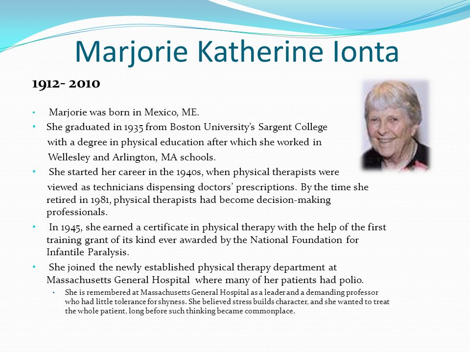 Marjorie Katherine Ionta