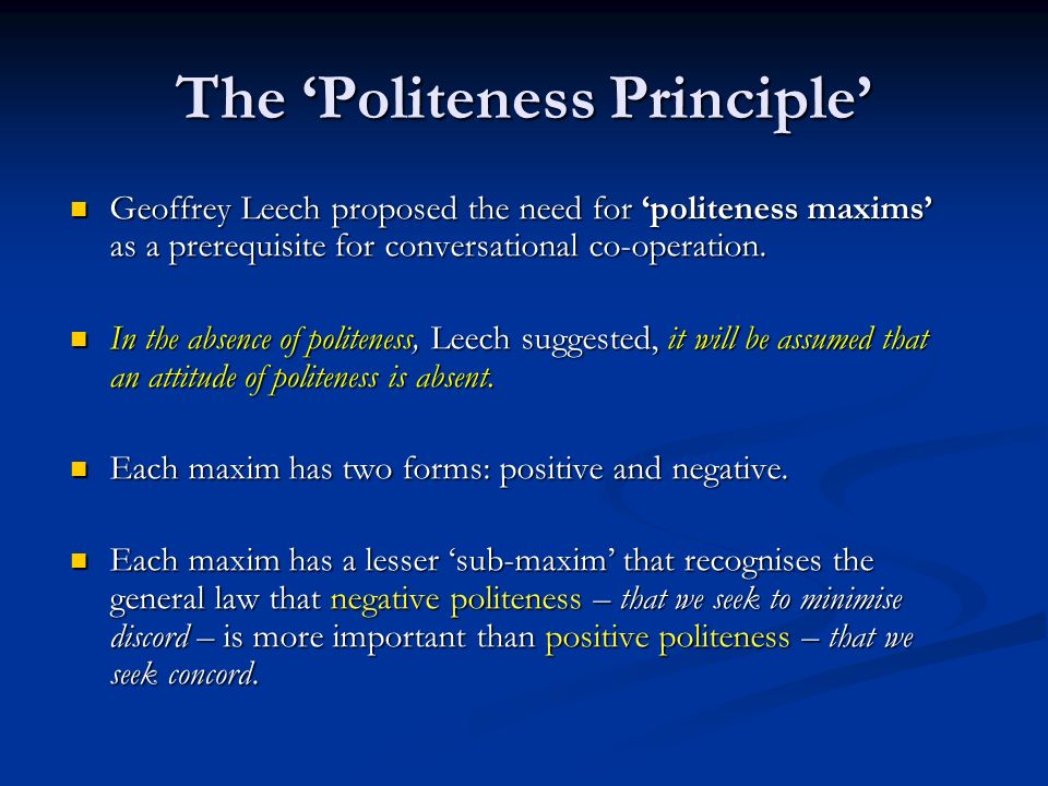 Grice’s 'Co-operative Principle' - ppt video online download