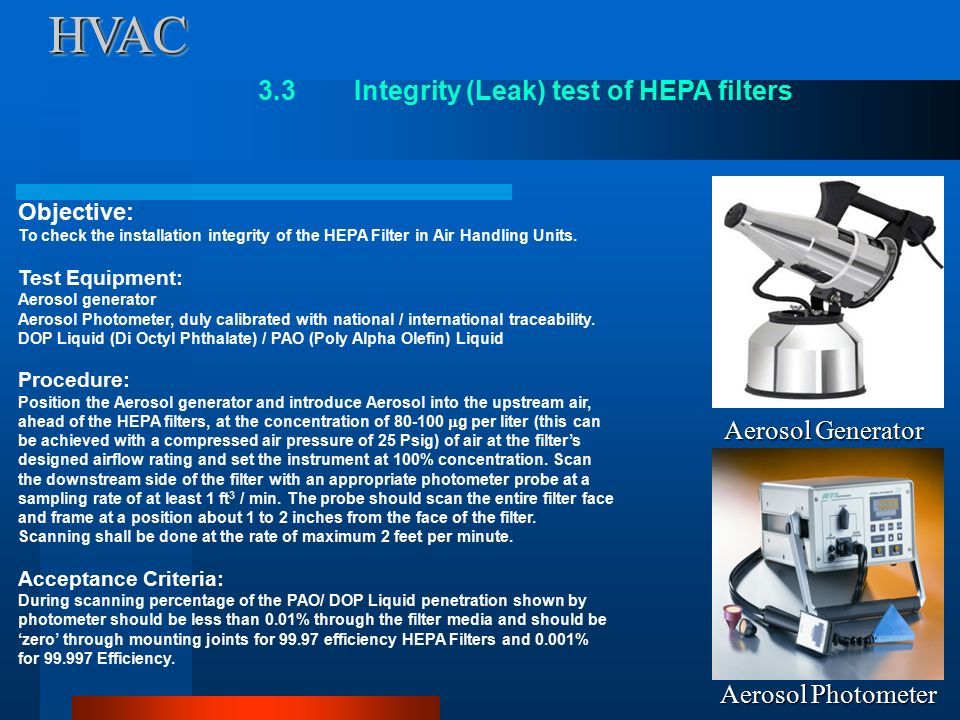 HVAC Objective To understand key issues in Qualification of HVAC systems )  - ppt video online download