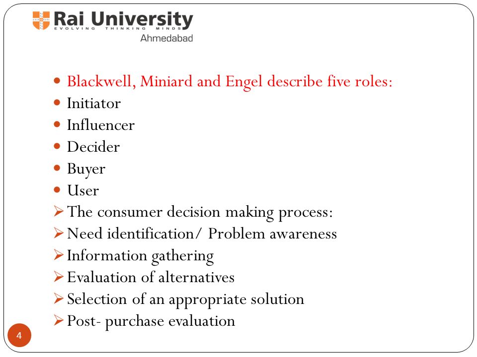purchase decision making process in organization
