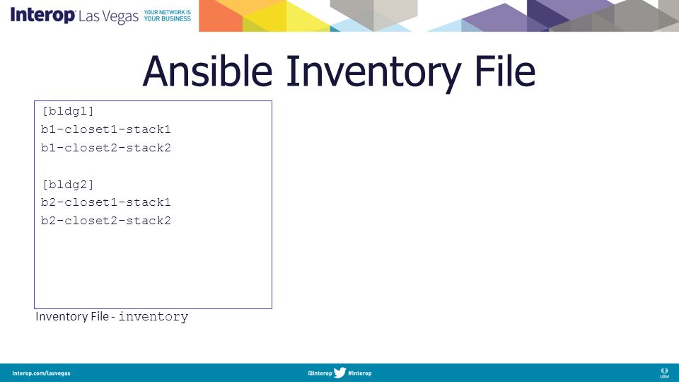 Ansible Inventory File