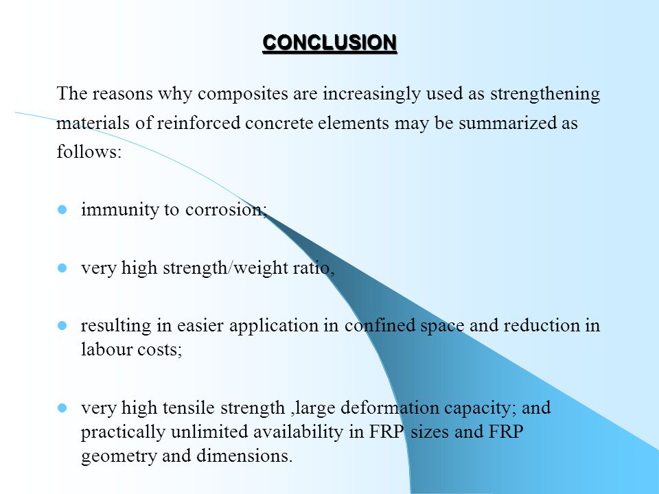 Fibre Reinforced Polymer New Age Construction Materials Ppt Video Online Download