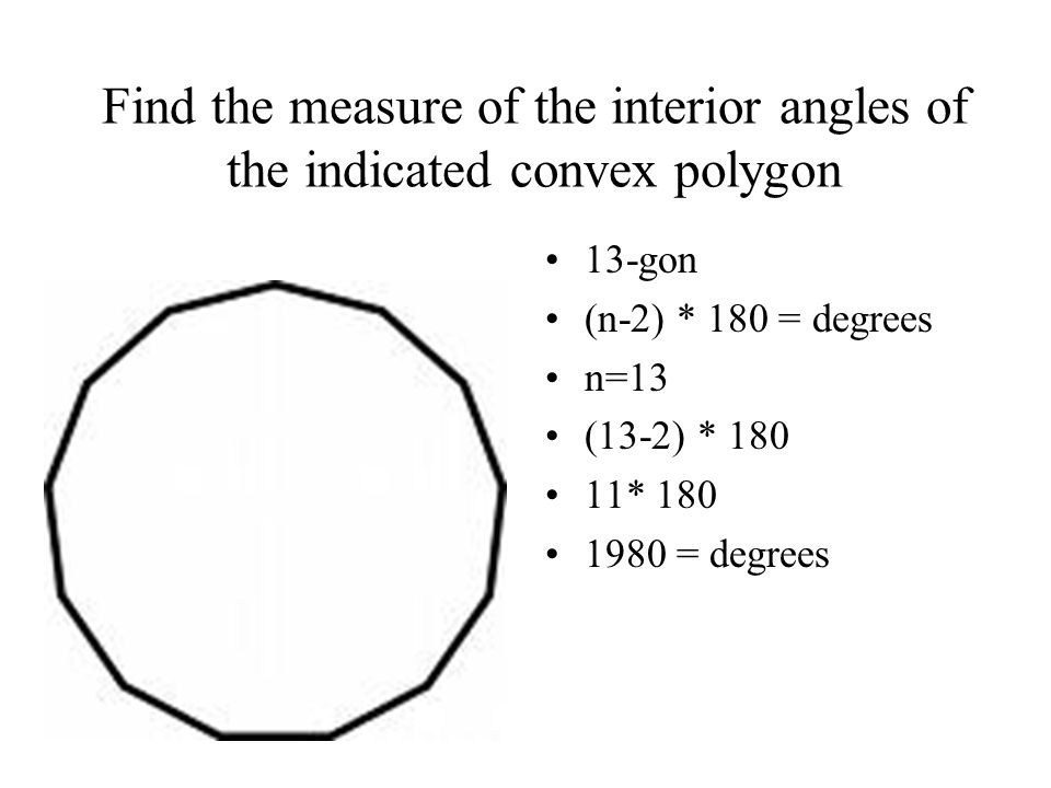 Angles When The Sides Of A Polygon Are Extended Other