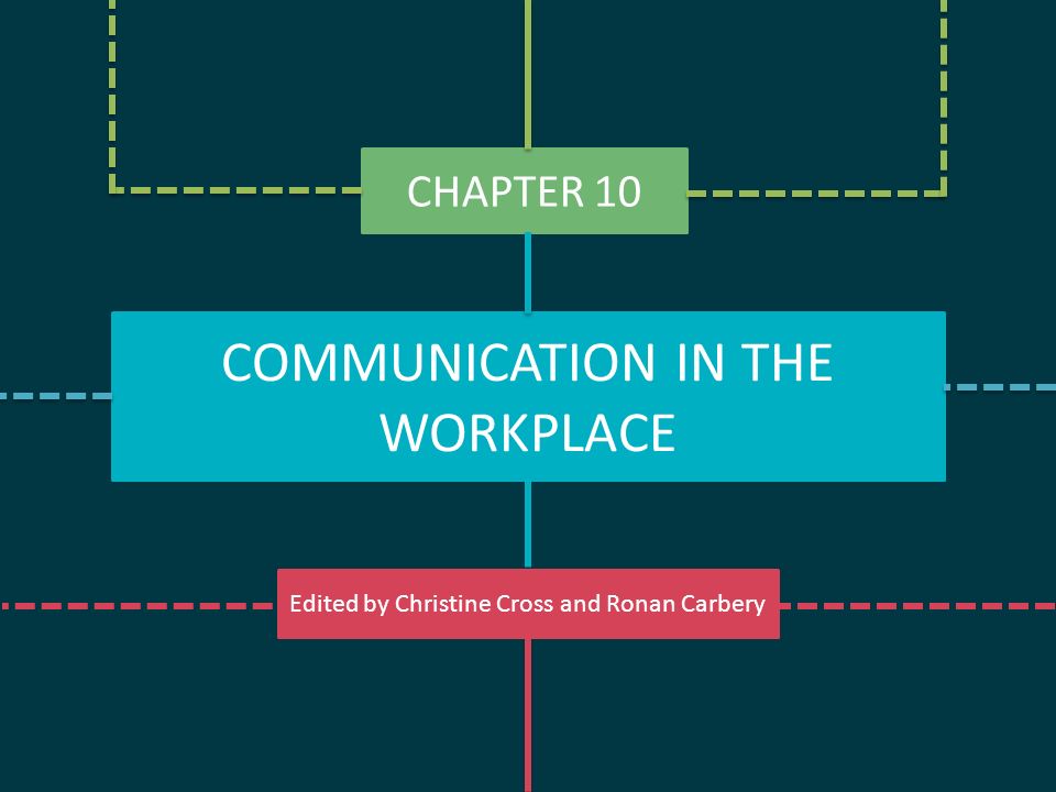 COMMUNICATION IN THE WORKPLACE