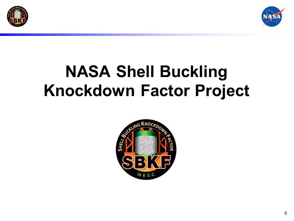 NASA Shell Buckling Knockdown Factor Project