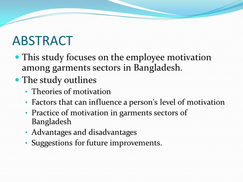 How To Motivate The Garment Sector Of Bangladesh Ppt Video