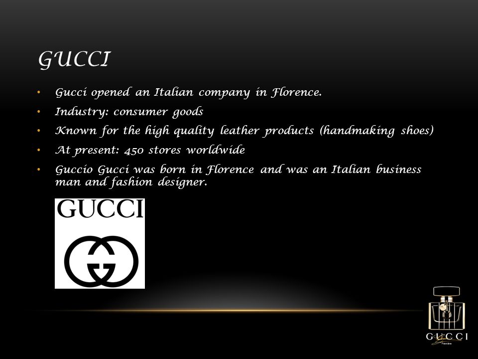 GUCCI. - ppt download