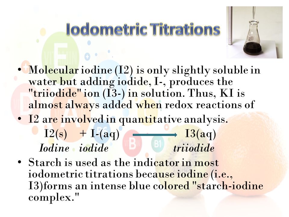 Iodometric Titrations