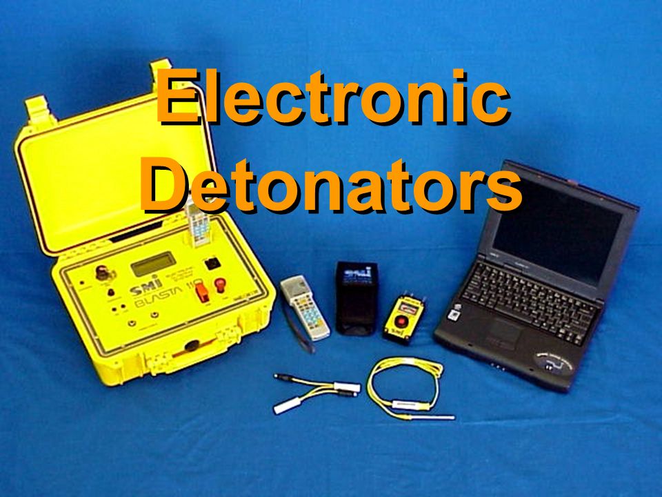 Electronic Detonators