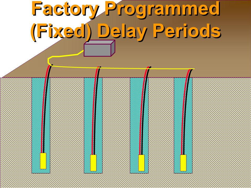 Factory Programmed (Fixed) Delay Periods