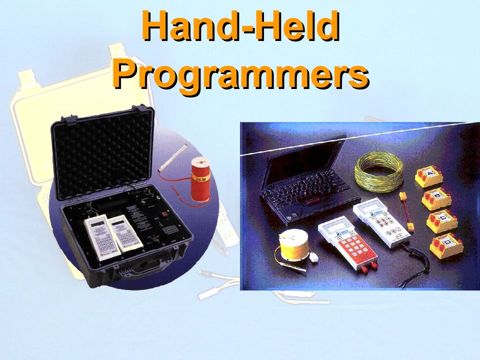 Hand-Held Programmers