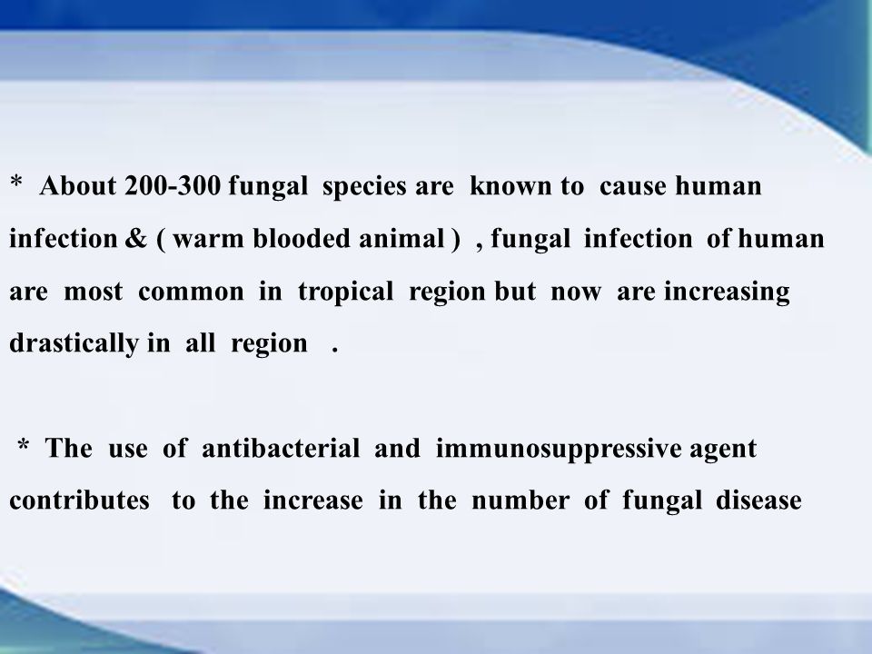 Fungi as Human Pathogen - ppt download