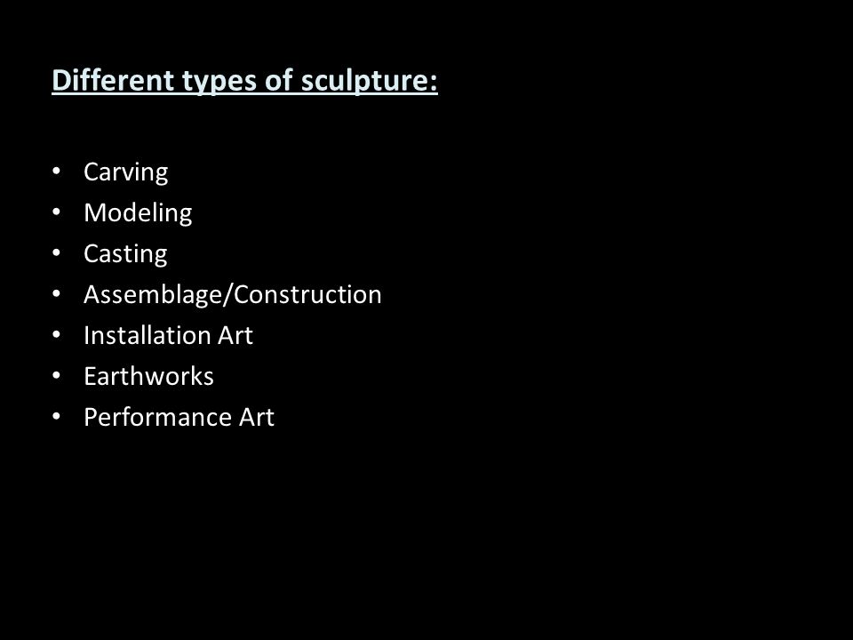 Chapter 13 – Sculpture Thinking Ahead: - ppt video online download