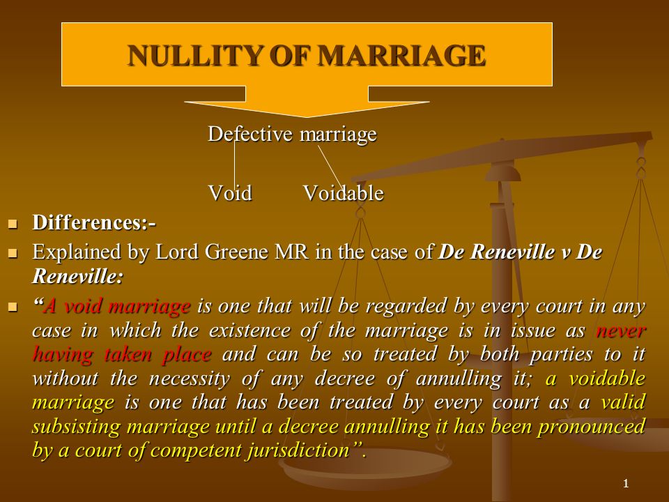 voidable marriage definition