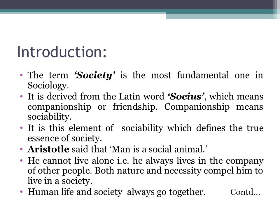 Human Society Ppt Video Online Download