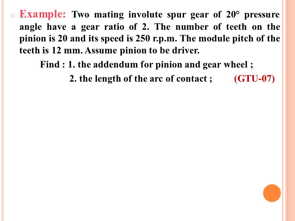 Gec Rajkot Gears Gears Train Ppt Video Online Download