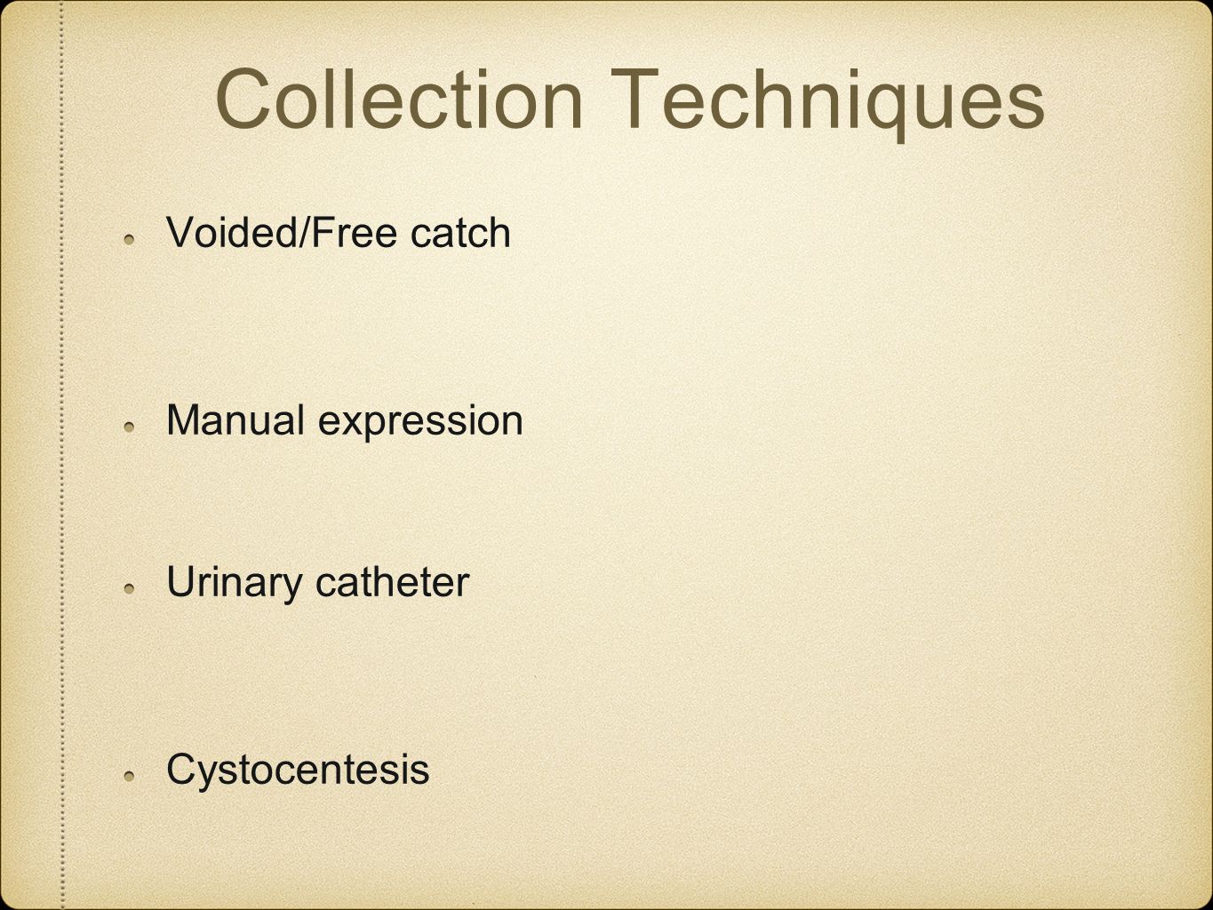 Urine Collection Techniques - ppt video online download