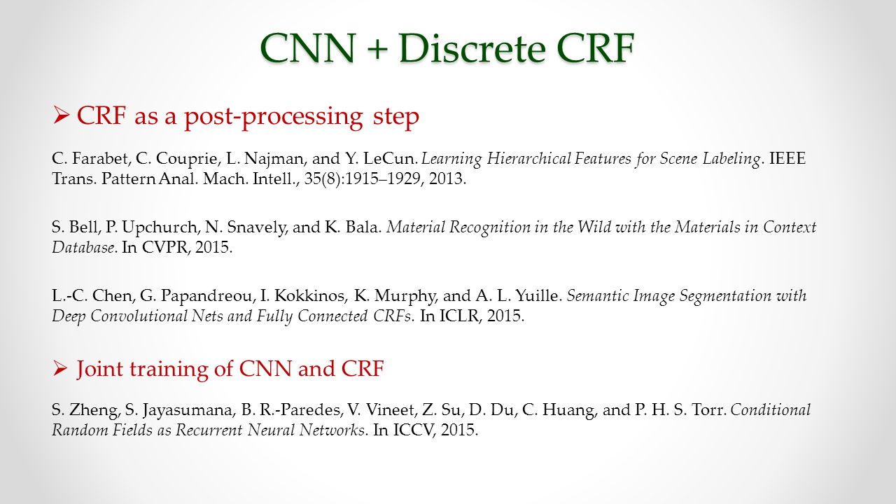 Gaussian Conditional Random Field Network For Semantic Segmentation Ppt Video Online Download