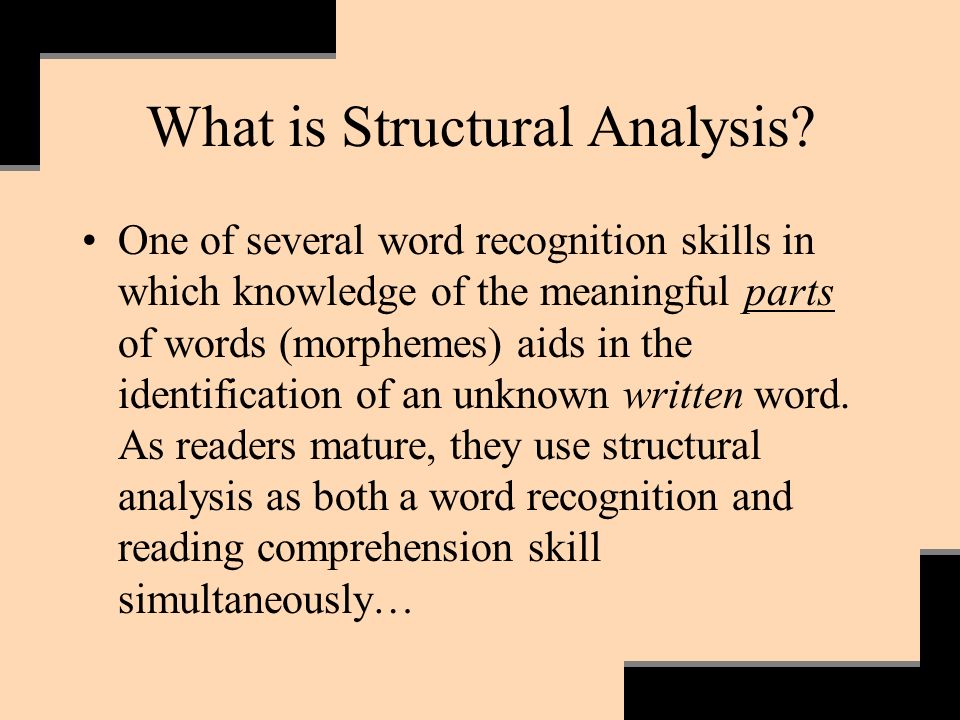 Structural Analysis in Reading  Aspects, Examples & Importance