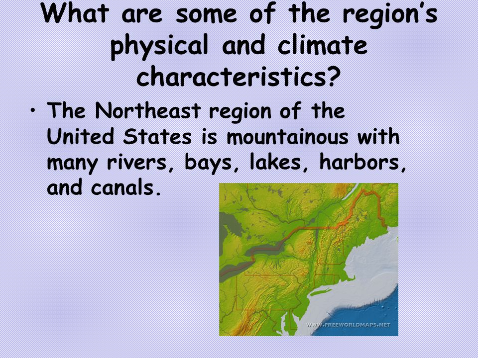 northeast region climate