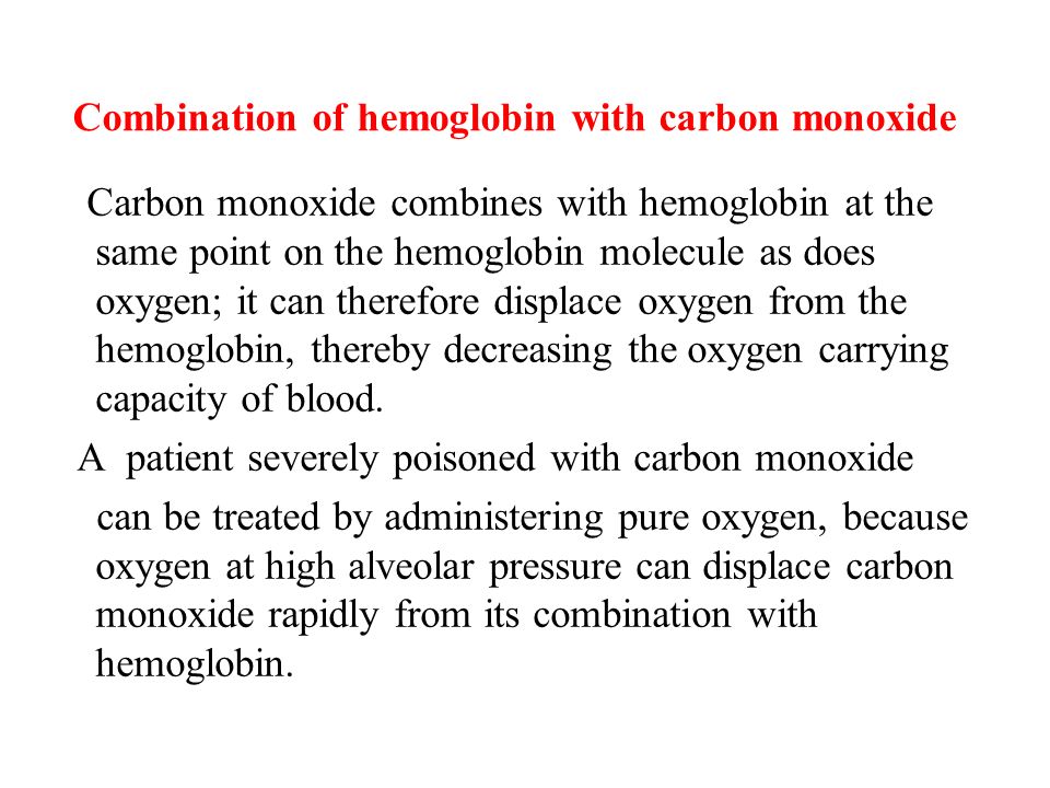 Transport Of Oxygen And Carbon Dioxide In Blood And Tissue Fluids