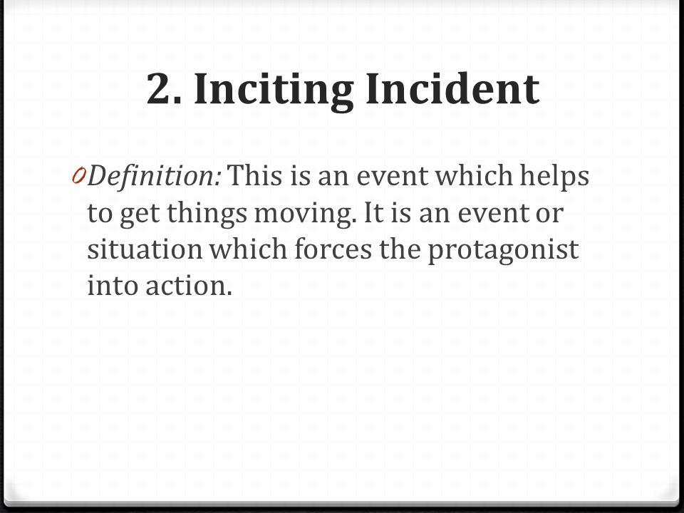 Inciting Incident Definition Examples Types And How To 43 Off