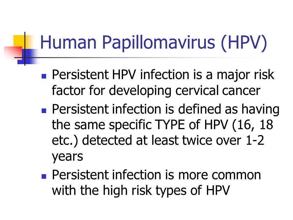 Papillomavirus infection definition