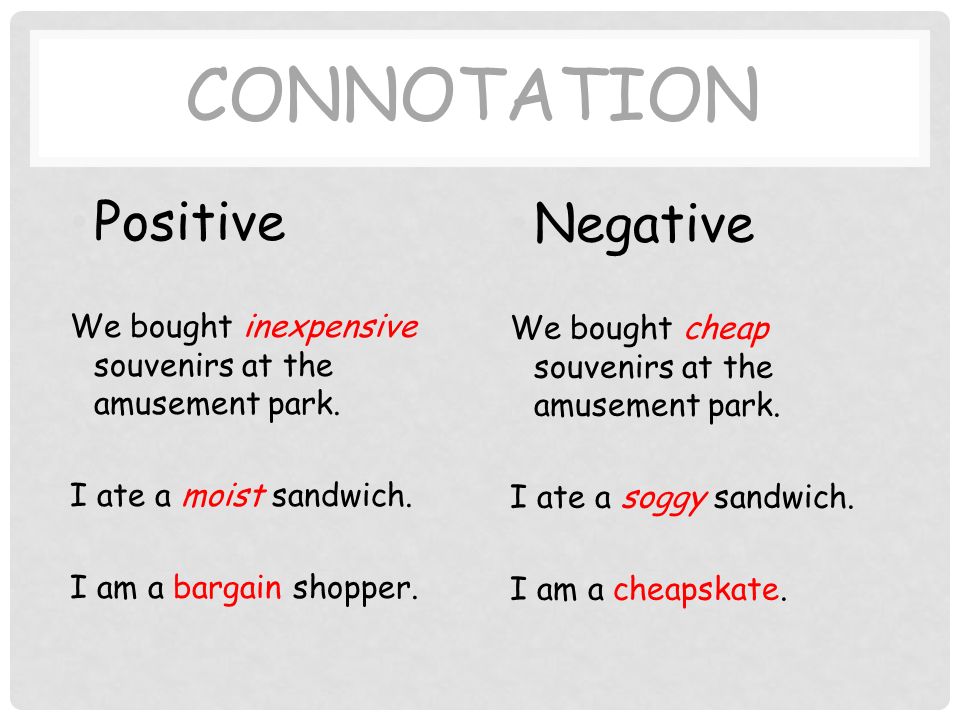 Presentation on theme: "Denotation and Connotation"- Presentation...