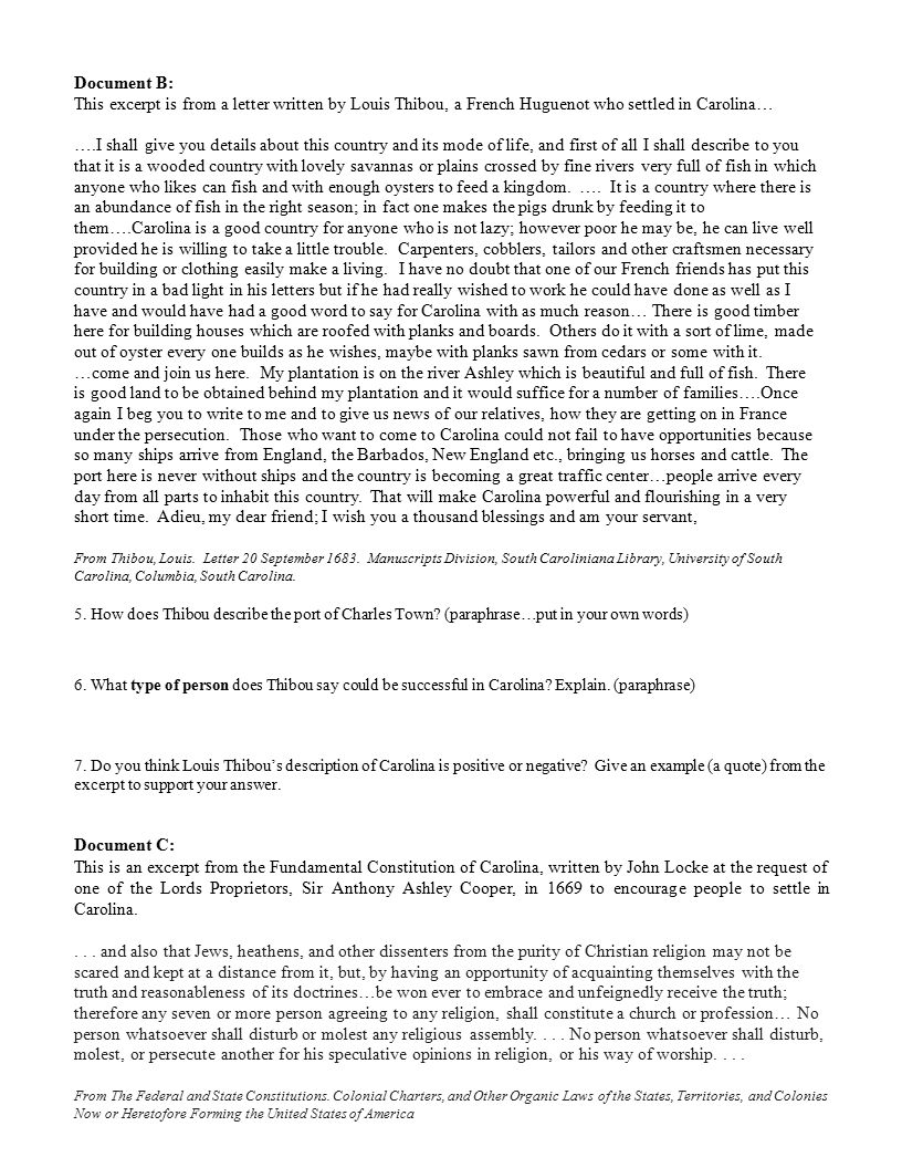 Anthony Ashley Cooper And John Locke Part I Written Analysis Of Primary Sources Ppt Video Online