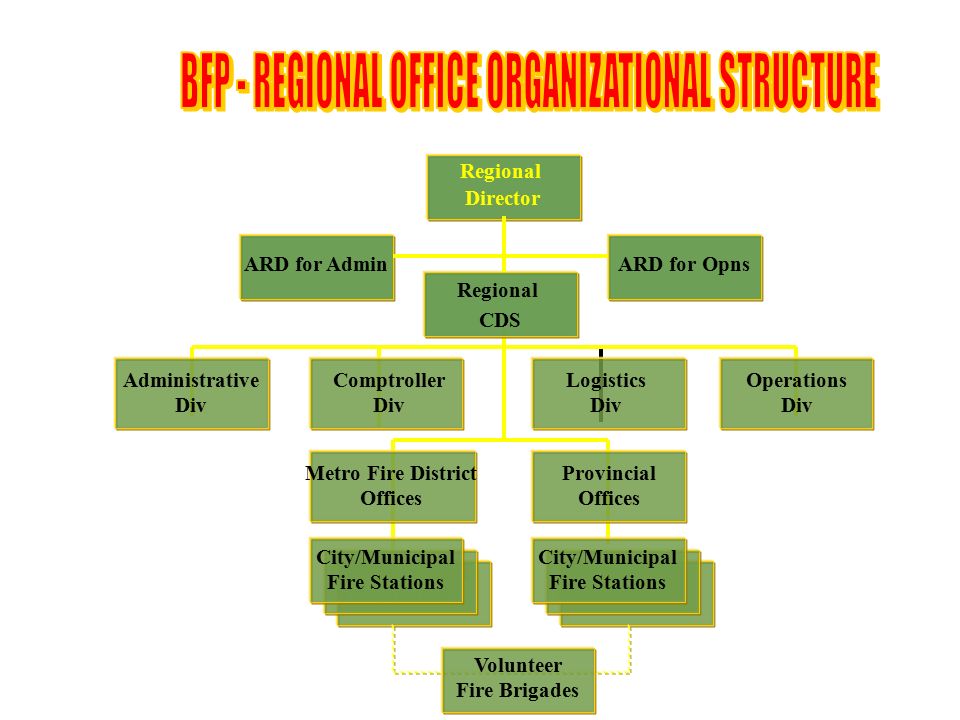 Bfp Organizational Chart 2018