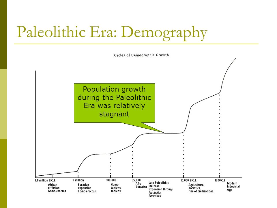Paleolithic Era: Demography