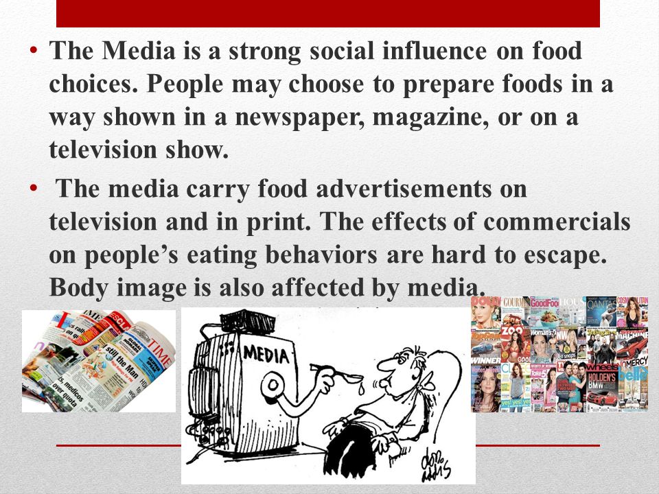 does advertising influence our food choices