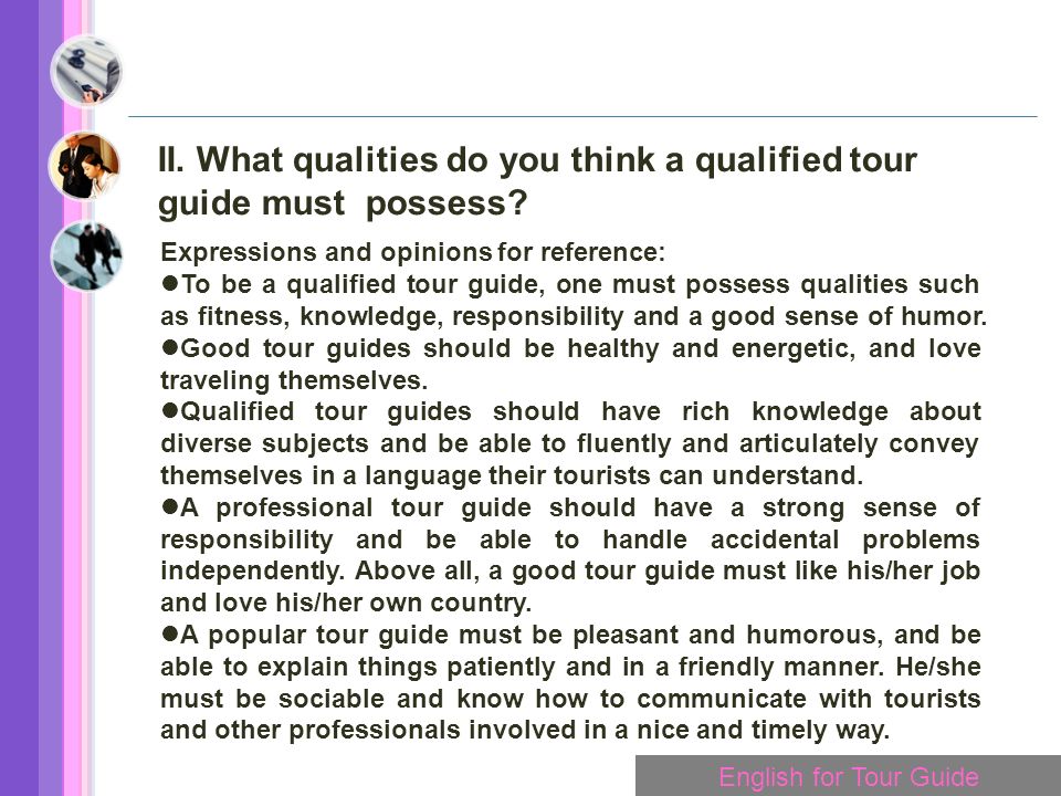 English For Tour Guide Unit 1 Work As A Tour Guide - Ppt Download
