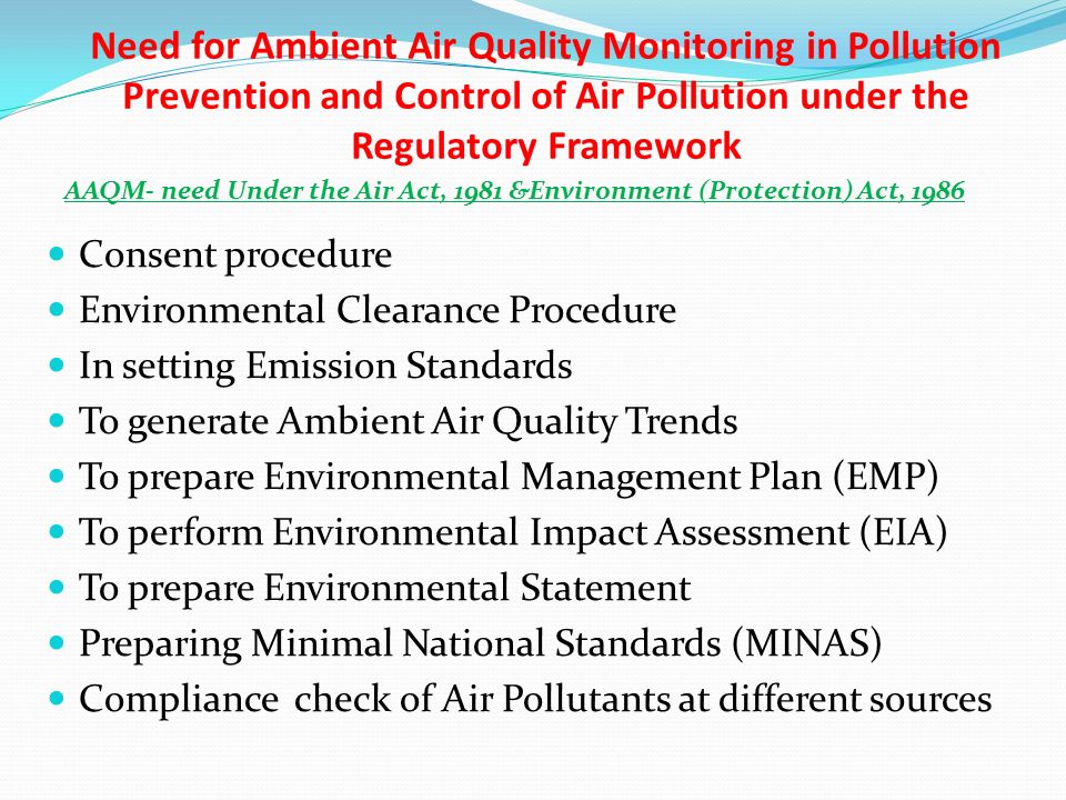 Industrial Air Pollution Control Regulatory Importance In India Ppt Download