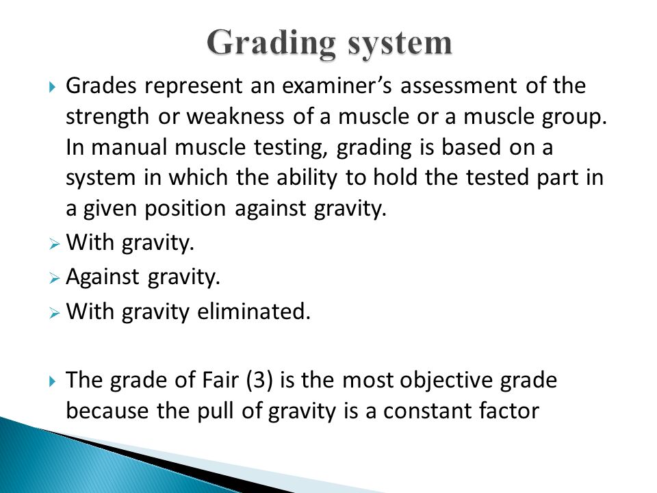 Mmt Grades Chart