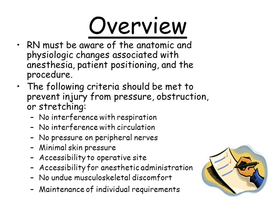Patient Positioning In The Operating Room Ppt Video