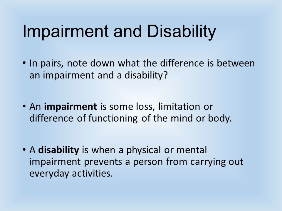 Disability And Identity Ppt Video Online Download