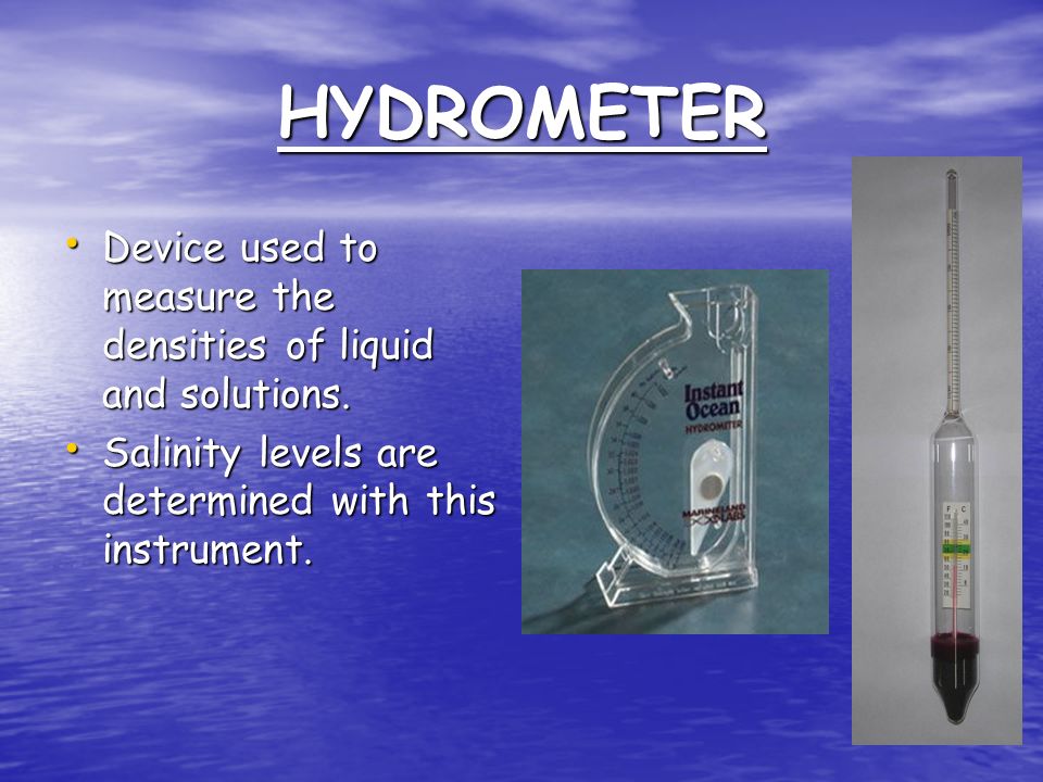 Some of the types of equipment oceanographers use to do research. - ppt  video online download