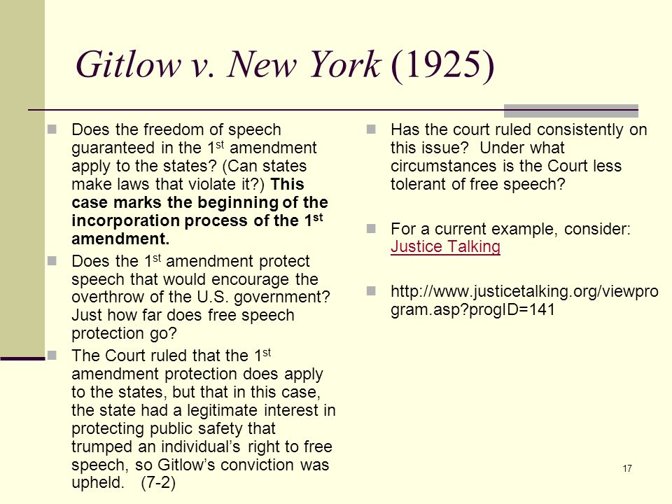 Landmark Supreme Court Cases ppt download